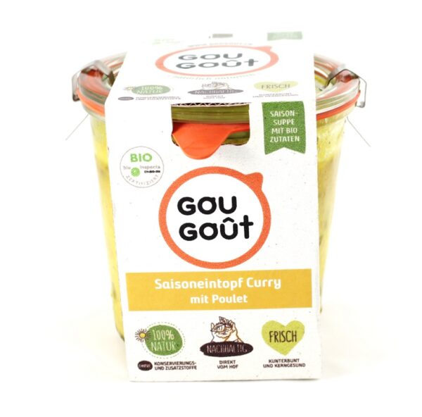 Saisoneintopf Curry mit Poulet